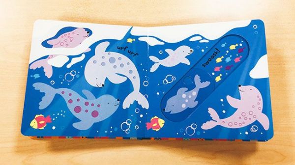 Kidschool - Baby's Very First Slide and See Under the Sea (Baby's Very First Books) 寶寶的第一本遊戲操作書：海洋世界