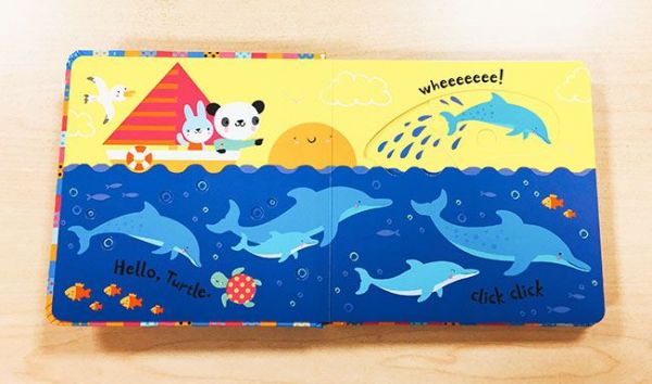 Kidschool - Baby's Very First Slide and See Under the Sea (Baby's Very First Books) 寶寶的第一本遊戲操作書：海洋世界