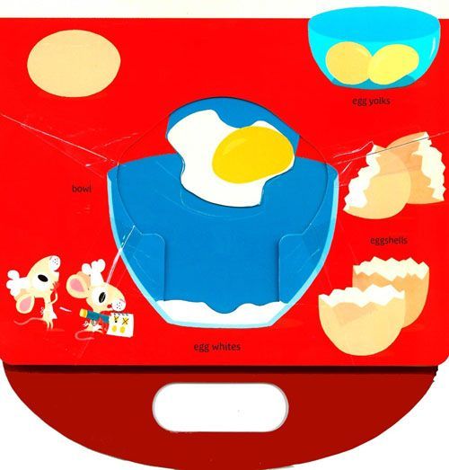 Let's Bake a Cake! 來烤蛋糕吧！-幼兒新奇操作書-彩色 (21×24cm/硬頁/彩色/8頁)