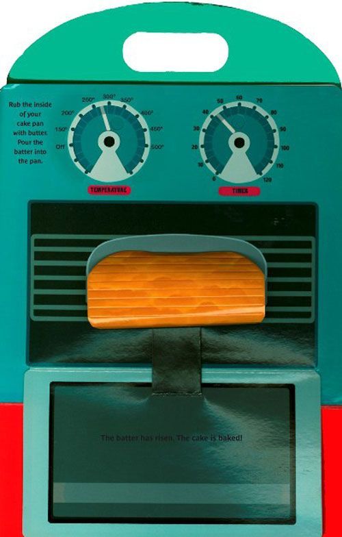 Let's Bake a Cake! 來烤蛋糕吧！-幼兒新奇操作書-彩色 (21×24cm/硬頁/彩色/8頁)