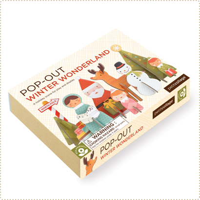 降臨曆來囉!【美國 Petit Collage】立體拼圖/降臨曆/塗鴉冊