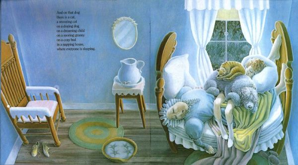 麥克兒童外文書店 - 廖彩杏老師有聲書-NAPPING HOUSE/BK+CD