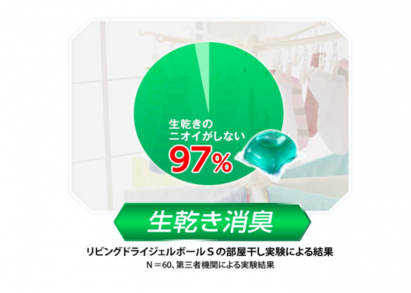 日本 P&G - 洗衣膠球-藍色抗菌-18顆入/袋*6