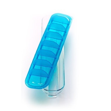 澳洲 Qubies - 副食品冷凍分裝盒-藍-240ml