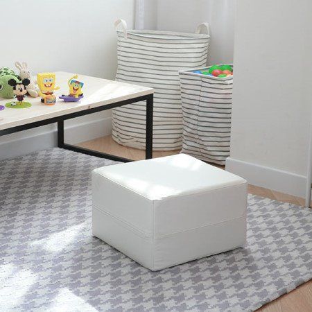 韓國 CNUT - 糖果沙發-方形-奶油黃