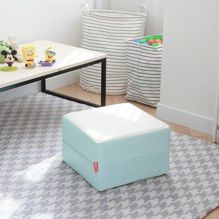 韓國 CNUT - 糖果沙發-方形-奶油黃