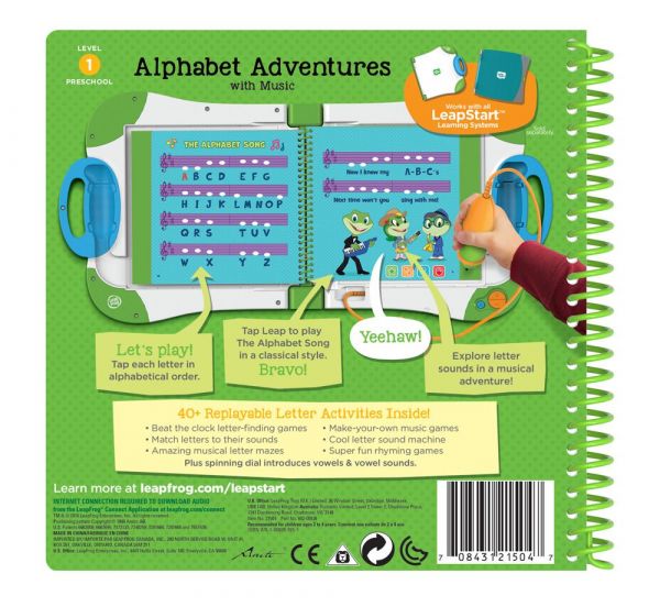 LeapFrog美國跳跳蛙 - LeapStart Jr. Books: 幼兒2-字母ABC