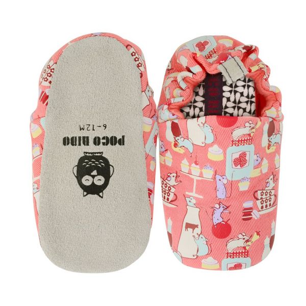 英國 POCO NIDO - 寶寶手工鞋/學步鞋-料理鼠王