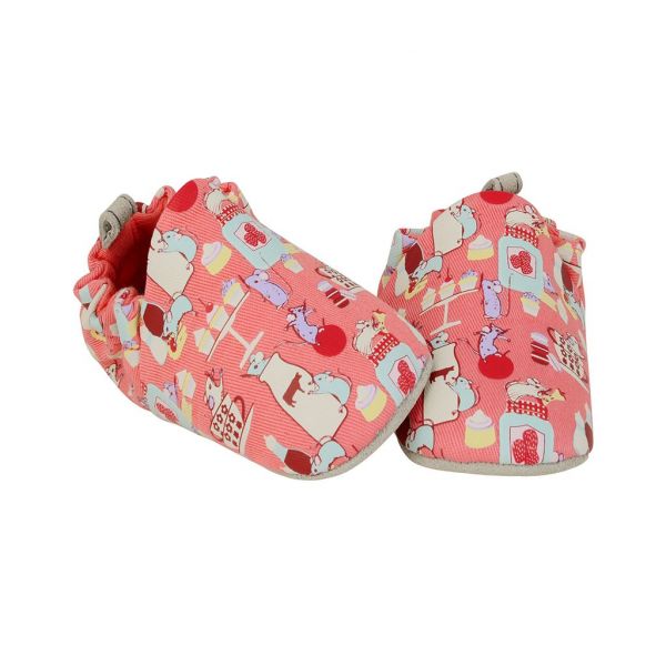 英國 POCO NIDO - 寶寶手工鞋/學步鞋-料理鼠王