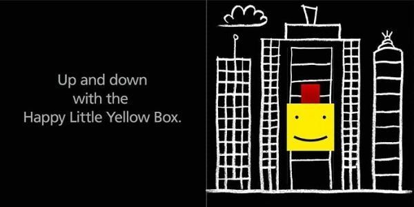 Kidschool - The Happy Little Yellow Box: A Pop-Up Book of Opposites 快樂的小盒子