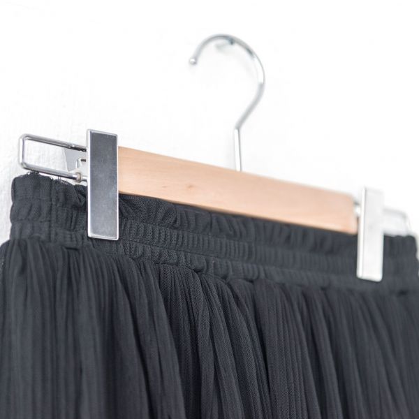 Marguerite - 甜美多層次蛋糕紗裙-黑 (M)