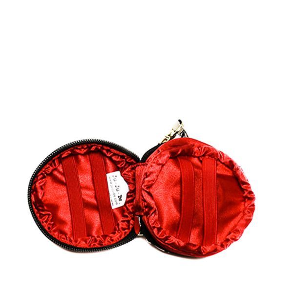 美國 Ju-Ju-Be - Paci-pod 奶嘴收納包-Classic 經典花布系列-Black Teal 深藍舞會