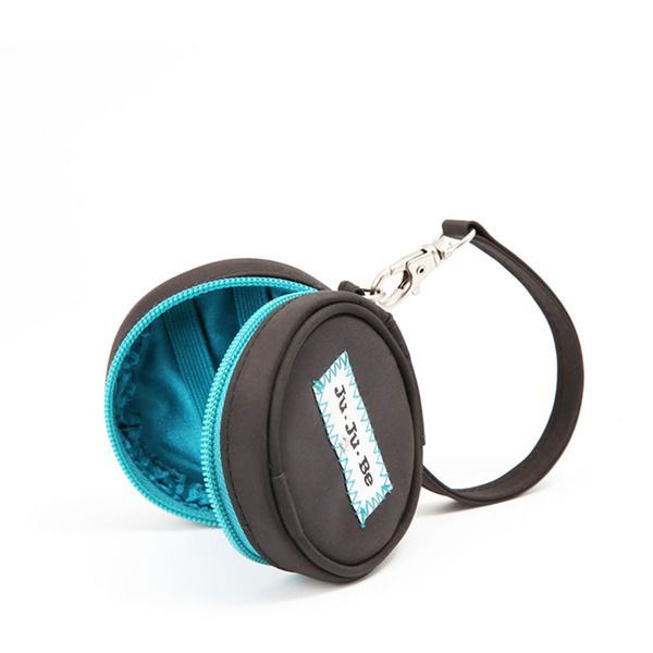 美國 Ju-Ju-Be - Paci-pod 奶嘴收納包-Classic 經典花布系列-Black Teal 深藍舞會