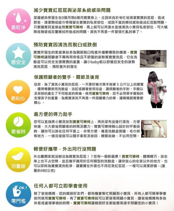 義大利 chicco - BabyCoccola 寶寶可樂椅/洗屁屁神器