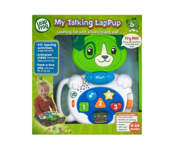 LeapFrog美國跳跳蛙 - 我的專屬對話小狗SCOUT-綠
