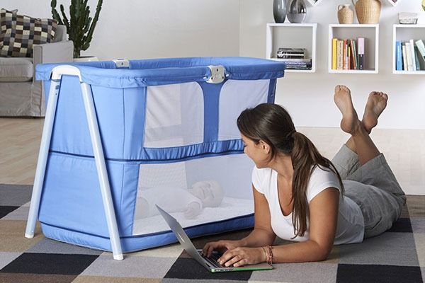 義大利 chicco Lullago Zip可攜式兩段嬰兒床