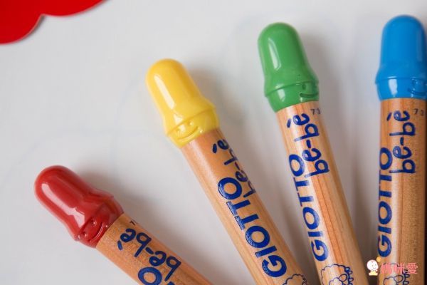 義大利GIOTTO - BEBE 可洗式寶寶木質蠟筆(6色)