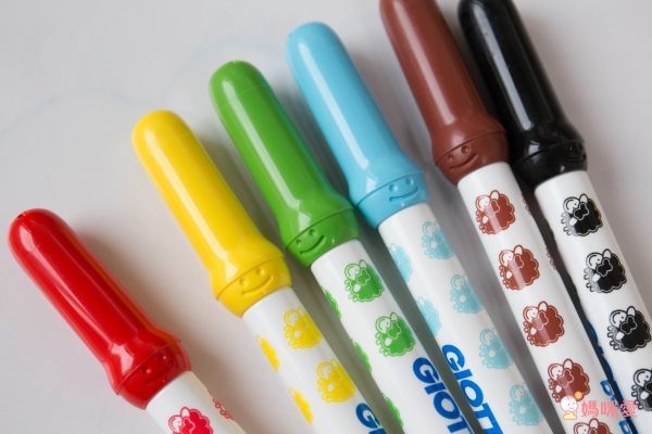 義大利GIOTTO - BEBE 可洗式寶寶彩色筆(6色)