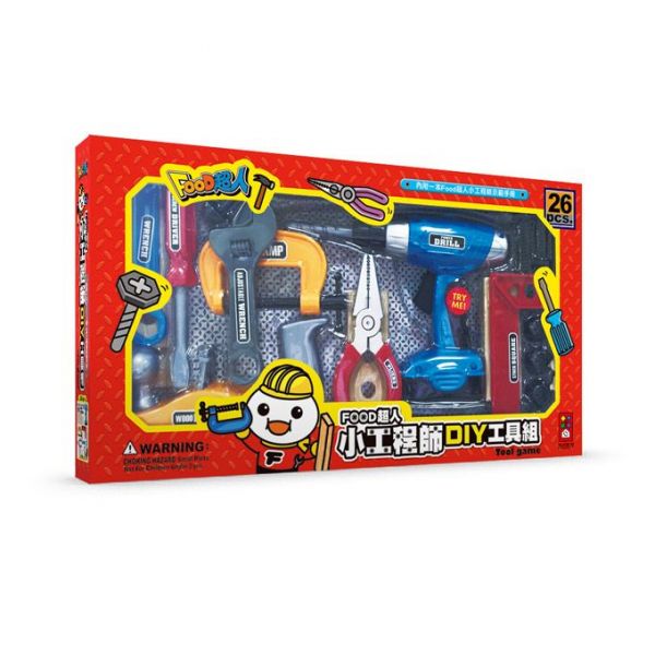 風車圖書 - 小工程師DIY工具組-FOOD超人