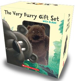 Scholastic - The very furry gift set (4書+1玩偶+1故事CD)｜媽咪愛