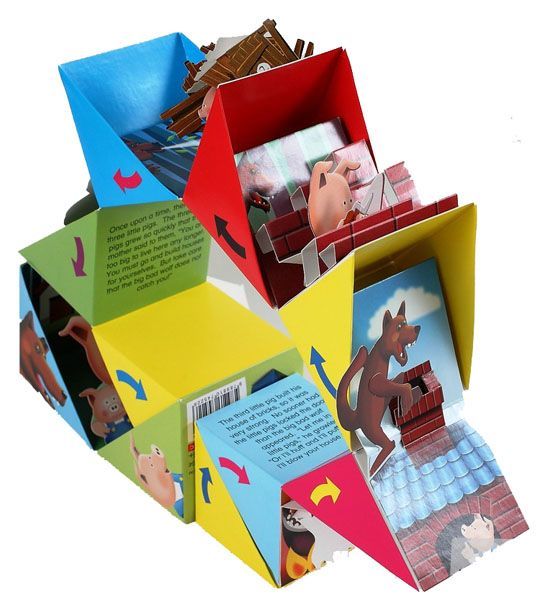 Scholastic - 魔術方塊書-三隻小豬