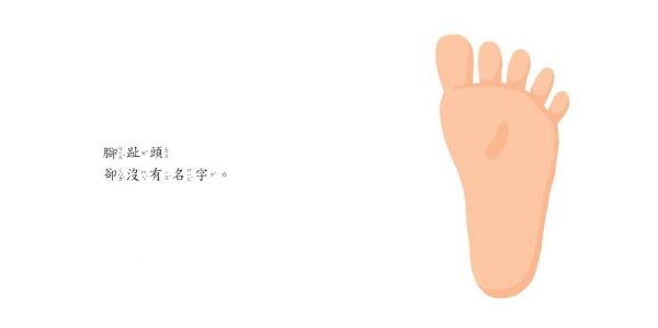 格林文化 - 腳趾頭，沒名字