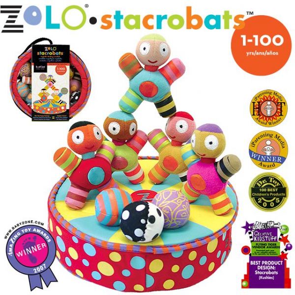 加拿大 KUSHIES ZOLO - 體操先生嬰兒益智玩具組