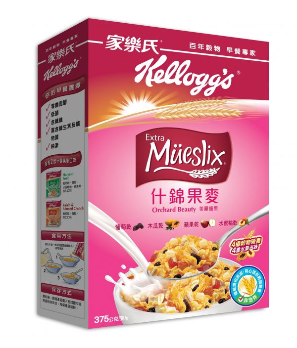 家樂氏 - 健康綜合組 四入-Special K-蜂蜜燕麥*1什錦果麥-美麗纖果*1什錦果麥-葡萄杏仁果*1什錦果麥-葡蘋桃杏*1-四口味各一盒
