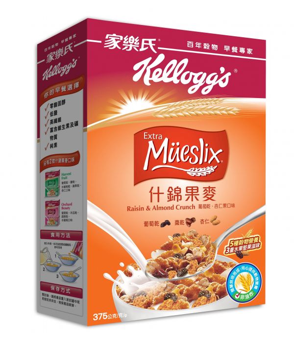 家樂氏 - 健康綜合組 四入-Special K-蜂蜜燕麥*1什錦果麥-美麗纖果*1什錦果麥-葡萄杏仁果*1什錦果麥-葡蘋桃杏*1-四口味各一盒