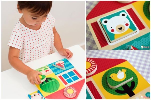 美國 Petit Collage 磁鐵盒／貼紙書 ✫ 繽紛童話風首選