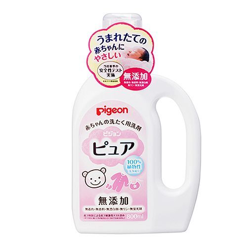 貝親 Pigeon - 無添加溫和洗衣精 (日本製造．原裝進口)-800ml