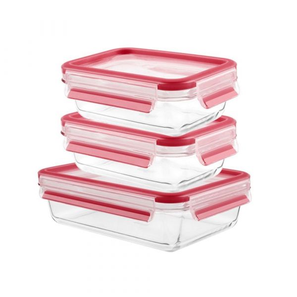 原德國EMSA  MasterSeal 無縫玻璃保鮮盒 / Tefal 法國特福 不沾平底鍋/炒鍋