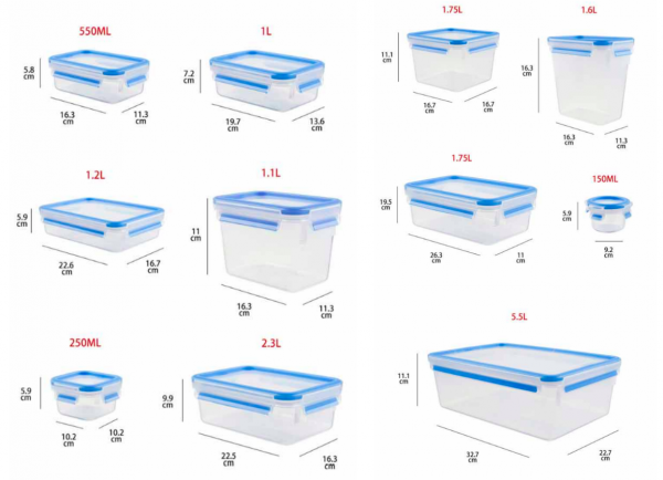原德國EMSA  MasterSeal 無縫玻璃保鮮盒 / Tefal 法國特福 不沾平底鍋/炒鍋