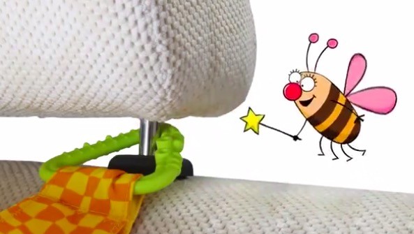 【taf toys幼兒玩具】車內專屬玩具/吊掛玩偶/MP3音樂床鈴★外出旅行不無聊★兩千即免運♪