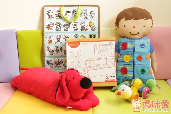 K'S KIDS 兒童綜合發展益智玩具 ♥ 刺激多重感官發展!自理訓練布偶 / 腿用安撫枕