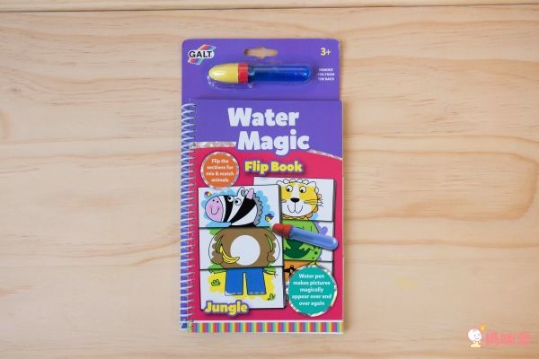 小小孩塗鴉啟蒙【英國GALT】水畫本,沾水塗色不怕亂畫!