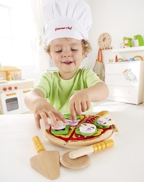 Hape 角色扮演下午茶系列德式比薩