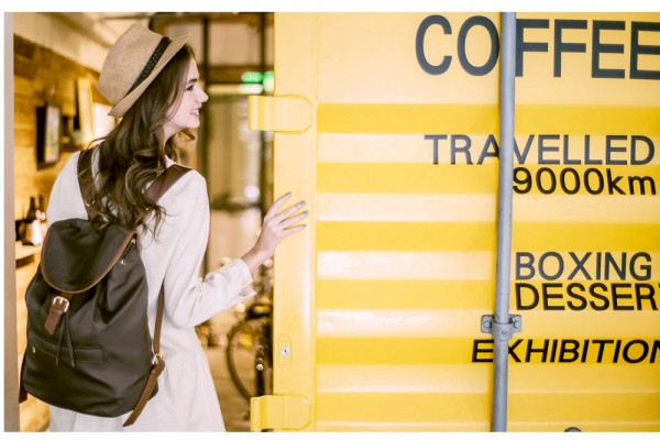 EverSimple Debby 真皮後背包