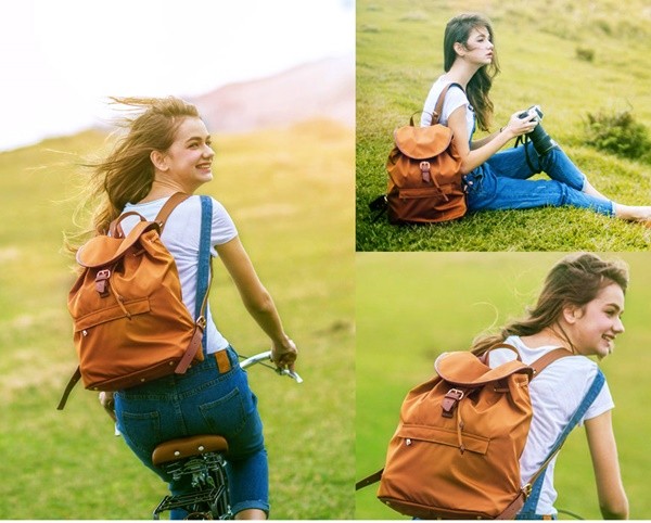 EverSimple Debby 真皮後背包