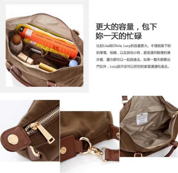 EverSimple Lucy 真皮 3way 側背包