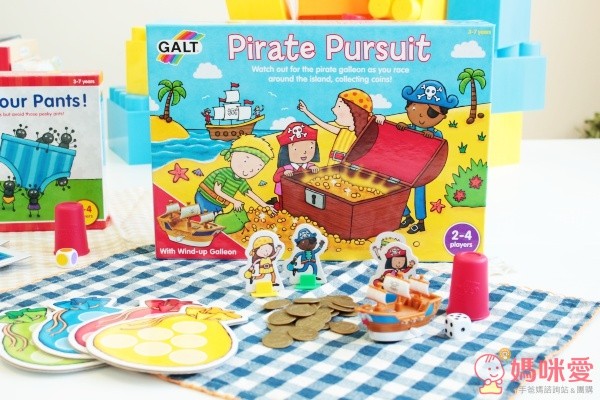 ✪ Ｎｅｗ！ GALT 桌遊 - 海盜大進擊（數量概念與挫折忍受遊戲）