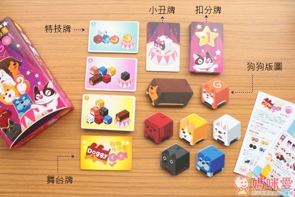 2plus桌遊狗狗特技團