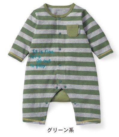 日本千趣會長袖厚棉連身衣