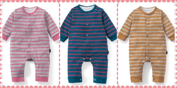 日本千趣會長袖厚棉連身衣