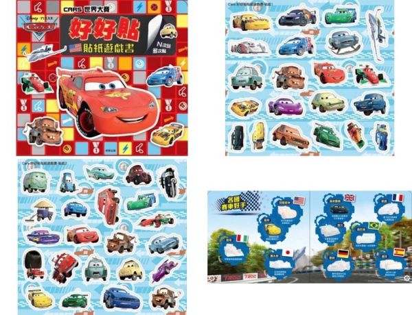 迪士尼 / 佩佩豬 / 波力貼紙書、磁鐵書❤多款卡通人物授權遊戲書➤佛系價格好入手！