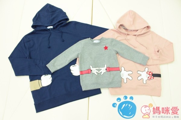 日本千趣會迪士尼擁抱親子裝冬季款