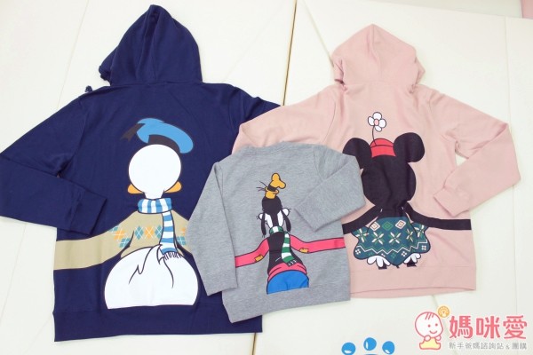 日本千趣會迪士尼擁抱親子裝冬季款