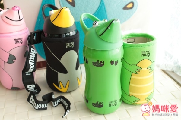 日本thermo mug動物造型兒童水壺