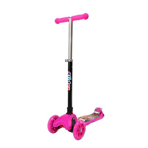 Slider 滑來滑趣兒童三輪滑板車桃紅