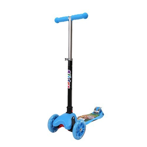 Slider 滑來滑趣兒童三輪滑板車水藍